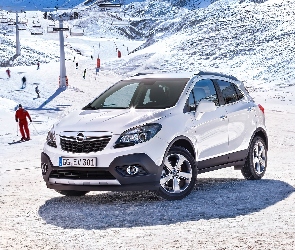 Opel Mokka, Narciarski, Wyciąg, Zima