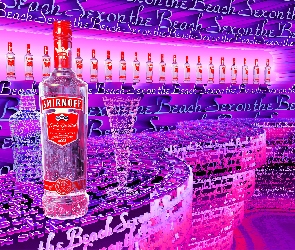 Vodka, Sex on the beach, Smirnoff