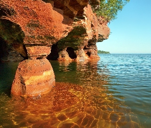 Klif, Morze, Skały