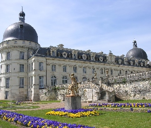 Zamek w Valençay, Château de Valençay, Francja, Ogród