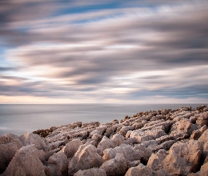 Chmury, Kamienie, Morze