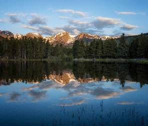 Jezioro, Lasy, Góry