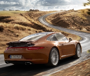 Porsche 911 Carrera 4, Droga
