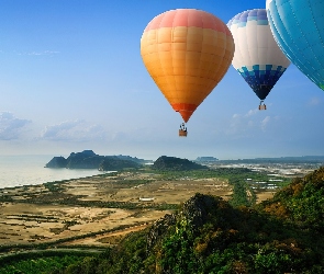 Góry, Morze, Balony
