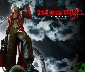 mężczyzna, miecz, Devil May Cry, postać, broń