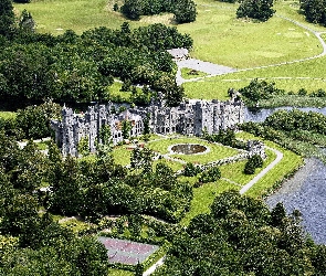 Irlandia, Hrabstwo Mayo, Zamek Ashford Castle, Hotel Hotel Ashford Castle