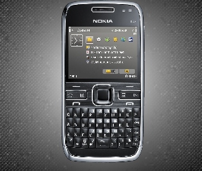 Czarna, QWERTY, Nokia E72