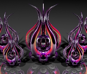 3D, Wektorowa, Abstrakcja
