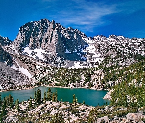 Góry, Kalifornia, Jezioro Third, Lasy