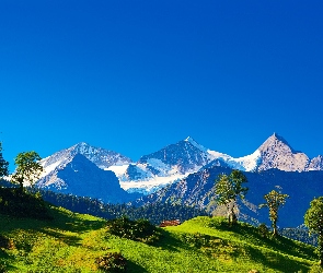 Góry Alpy, Krajobraz, Szwajcaria