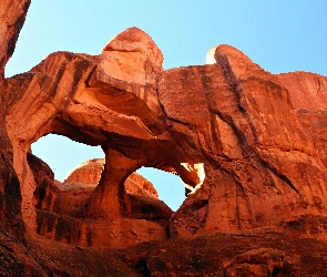 Skały, Park Narodowy Arches, Stany Zjednoczone, Utah