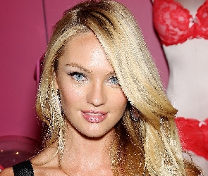 Uśmiech, Oczy, Candice Swanepoel, Błękitne