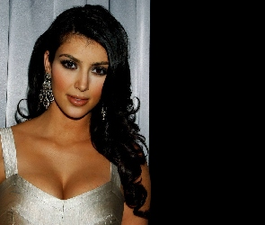 Kobieta, kolczyki, Kim Kardashian