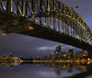Sydney, Most Sydney Harbour Bridge, Australia