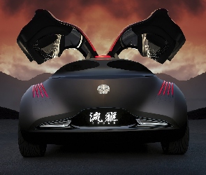 Mazda Ryuga, Prototyp, Tył