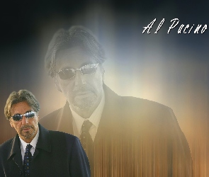 Aktor, krawat, Al Pacino, okulary