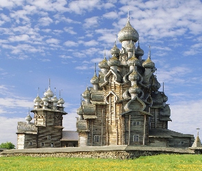 Chmurki, Łąka, Drewniana, Katedra