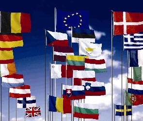 Europejska, Unia, Flagi, Państw
