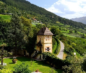 Niemcy, Bawaria, Góry, Dom
