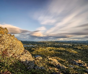 Równina, Skały, Chmury