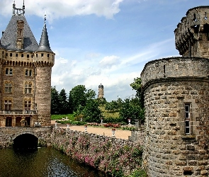 Francja, Region Bourgogne, Zamek La Clayette, Chateau de la Clayette