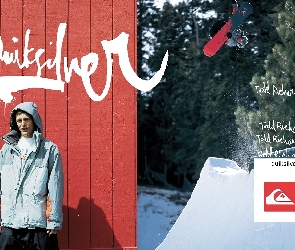 Quiksilver, kurtka, snowboard, mężczyzna