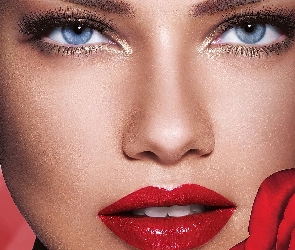 Twarz, Makijaż, Alessandra Ambrosio