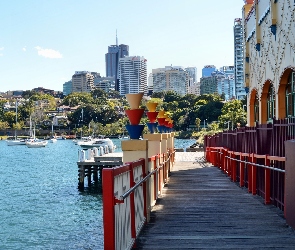Pomost, Port, Sydney, Australia
