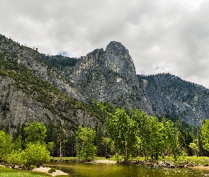 Stan Kalifornia, Rzeka, Góry, Park Narodowy Yosemite, Stany Zjednoczone