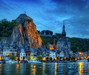 Belgia, Most, Rzeka, Miasto, Wallonia