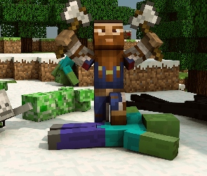 Minecraft, Zwycięstwo