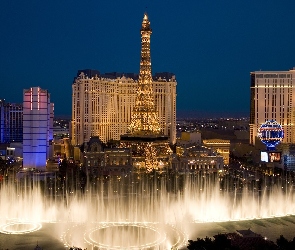 Bellagio, Las Vegas, Fontanna