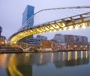 Bilbao, Hiszpania, Most
