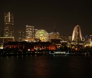 Yokohama, Nocą, Miasto