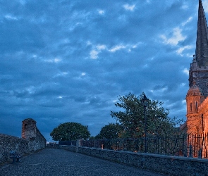 Hrabstwo Londonderry, Droga, Wielka Brytania, Irlandia Północna, Kościół anglikański Saint Columb