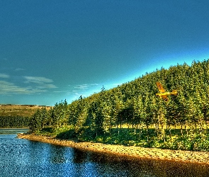 Rzeka, Niebo, Lasy