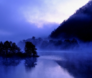 Mgła, Zmierzch, Jezioro