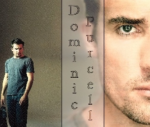 twarz, jeansy, Dominic Purcell