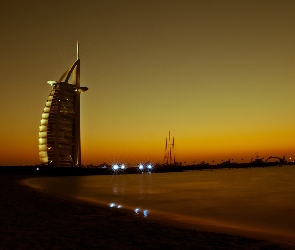 Zjednoczone Emiraty Arabskie, Burdż al-Arab, Hotel, Dubaj