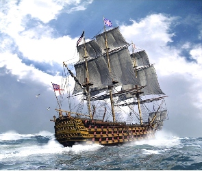 HMS Victory, Brytyjski
