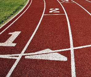 Start, Lekkoatletyka, Bieżnia