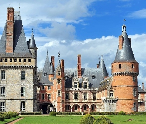 Miejscowość Maintenon, Francja, Zamek Château de Maintenon