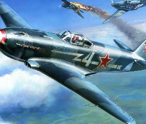 Chmury, Yak-3