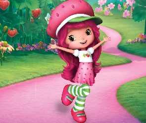 Truskawkowe ciastko, Strawberry Shortcakes Berry Bitty Adventures, Bajka, Ogród, Serial animowany, Truskawka