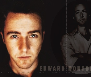 oczy, opalony, Edward Norton
