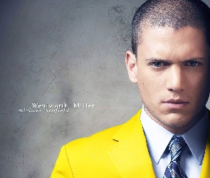 Prison Break, marynarka, Wentworth Miller, żółta, Skazany na śmierć