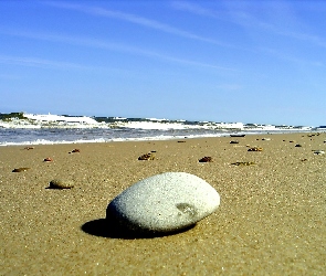 Fale, Kamyki, Plaża