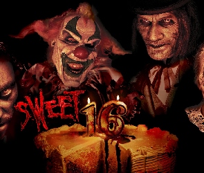 Mroczne, Horror, Clown, Urodziny