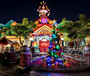 Disneyland, Dekoracje, Świąteczne