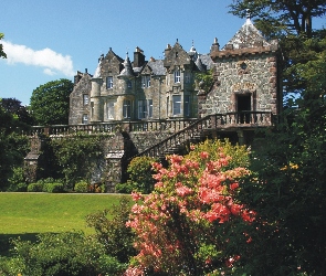 Wyspa Mull, Szkocja, Zamek Torosay Castle